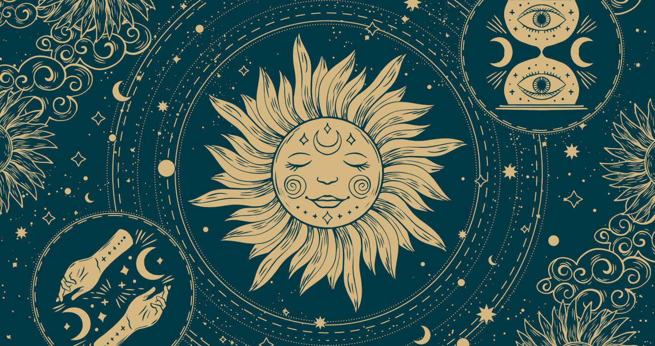 Fondo del juego del tarot